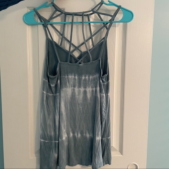 American Eagle Strappy Tie Dye Top - Picture 2 of 3